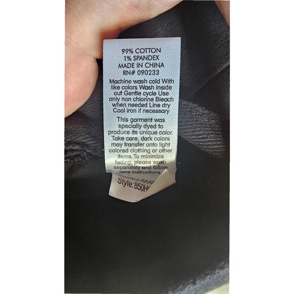 Pacsun Stretch Dad Jeans Black Cargo Size 24 High Rise Relaxed Fit NWT - Picture 8 of 9